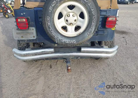 2002 Jeep Wrangler X из США, поврежденный, VIN 1J4FA39S62P740203